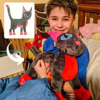 Keren! Gambar Anak-anak Ini Dibikin Boneka Sungguhan