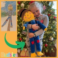 Keren! Gambar Anak-anak Ini Dibikin Boneka Sungguhan