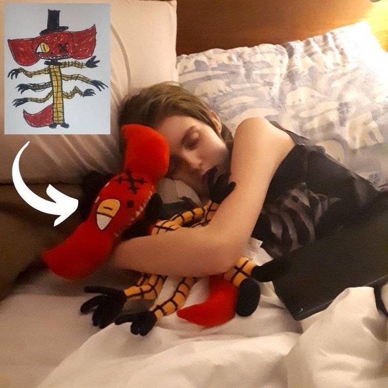 Keren! Gambar Anak-anak Ini Dibikin Boneka Sungguhan