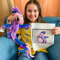Keren! Gambar Anak-anak Ini Dibikin Boneka Sungguhan