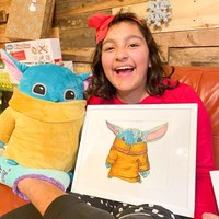 Keren! Gambar Anak-anak Ini Dibikin Boneka Sungguhan