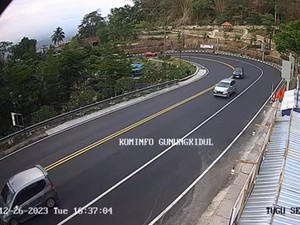 Arus Lalin Jalan Wonosari Sore Ini Lancar