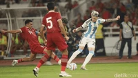 Momen Sejarah Laga Indonesia vs Argentina, Meski Tanpa Messi