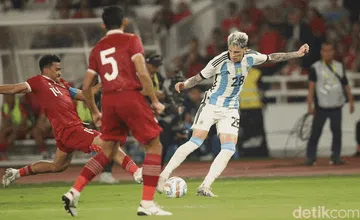 Momen Sejarah Laga Indonesia vs Argentina, Meski Tanpa Messi
