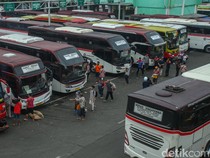 Mudik Nataru Masih Terasa di Terminal Bekasi