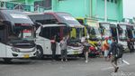 Mudik Nataru Masih Terasa di Terminal Bekasi