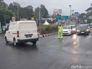 29 Ribu Lebih Kendaraan Tinggalkan Puncak, One Way Arah Jakarta Berakhir