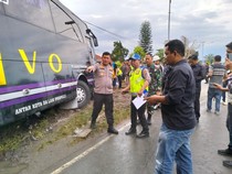 Usai Patroli Natal, Personel TNI di Simalungun Tewas Terlindas Bus