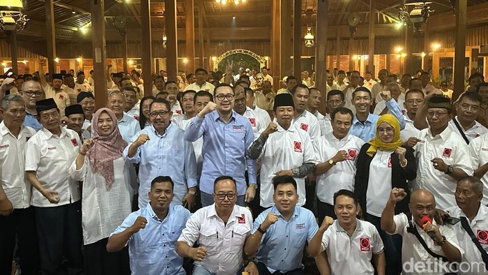 Ratusan Kades di Nganjuk bergabung ke Projo Jatim