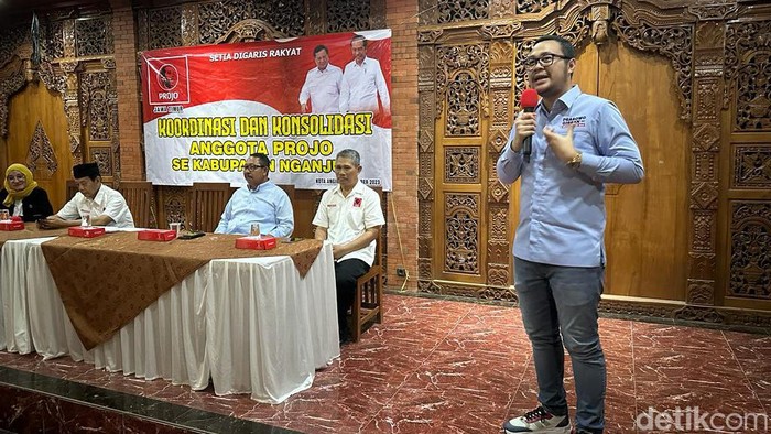 Ratusan Kades di Nganjuk bergabung ke Projo Jatim