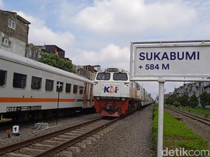 Stasiun Sukabumi Jadi yang Tersibuk Selama Libur Nataru