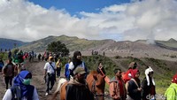 Dari total wisatawan yang datang, 90 persen di antaranya ada wisatawan domestik.