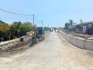 Urai Kemacetan, Proyek Jalan Simpang Canggu-Tibubeneng Tinggal Pengaspalan