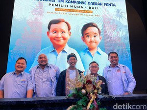 TKN Sesumbar 70 Persen Anak Muda Bali Pilih Prabowo-Gibran