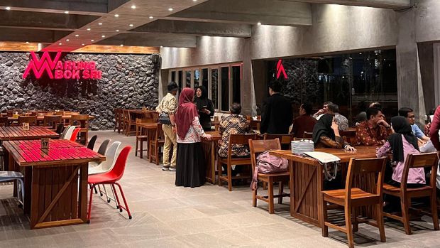 Warung Mbok Sri di Kota Batu.