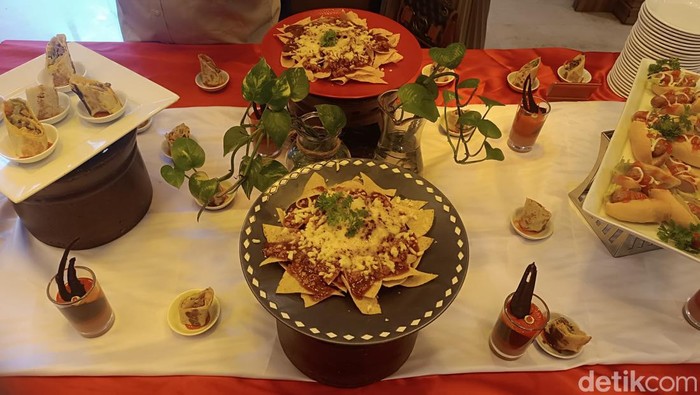 Aneka kuliner khas Latin. (Kartika Sari/detikSumut)