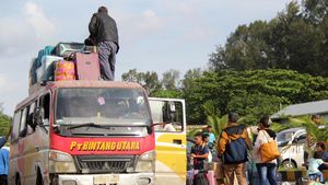 Arus Mudik Tahun Baru 2024 di Pelabuhan Dumai