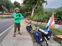 Cerita Cak Irul Kayuh 1.000 Km Sepedanya Susuri Jalur Daendels