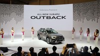 Ada juga Subaru Outback yang ikut diluncurkan tahun ini. Selain itu Subaru All New Crosstrek dan Subaru WRX juga meramaikan mobil baru tahun ini. Grandyos Zafna/detikcom