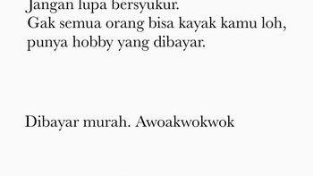 Cari duit gini amat. Foto: Instagram/semakindidevan