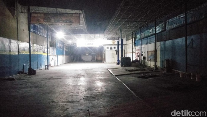Doorsmeer TKP pembunuhan di Medan. (Goklas Wisely/detikSumut)