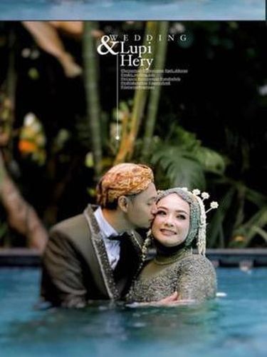 Foto pasangan viral, Palupu dan Hari