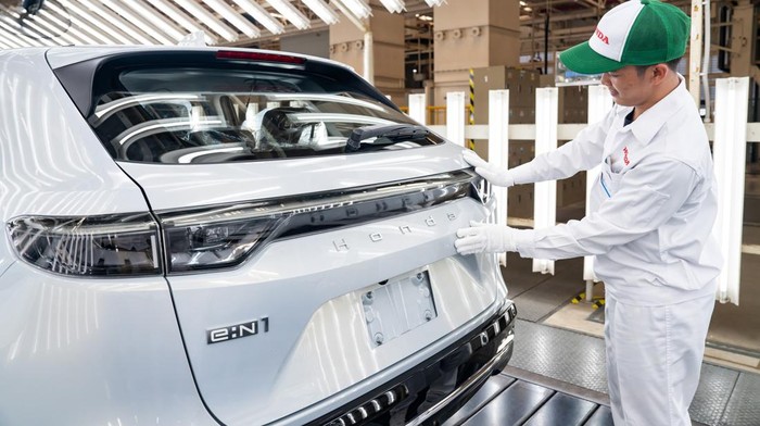 Produksi Honda e:N1 di Thailand