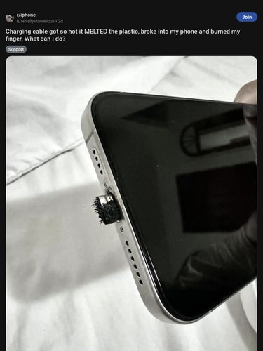 iPhone 15 Pro Max dicas sampai kabelnya meleleh