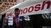 Kereta Cepat Jakarta-Bandung itu dinamakan Whoosh. Agung Pambudhy/detikcom.