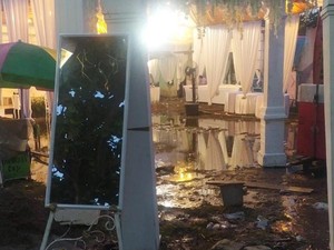 Pengantin Viral, H-2 Jam Akad Lokasi Pernikahan Kebanjiran, Begini Endingnya