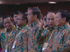 Mahfud Md-Prabowo Turut Hadiri Natal Nasional Bersama Presiden Jokowi