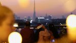 Potret Kelap-kelip Cahaya Natal Terangi Dubai