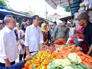 Stok Pangan Aman! Jokowi Ungkap Stok Beras Ada 1,4 Juta Ton