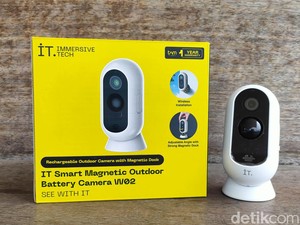 Review IT Smart Magnetic Outdoor Battery Camera W02: CCTV Nirkabel