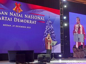 SBY Beri Pesan di Natal Partai Demokrat Melalui Lagu Bryan Adams