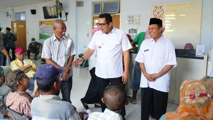 Sidak layanan publik yang dilakukan Pj Wali Kota Mojokerto.