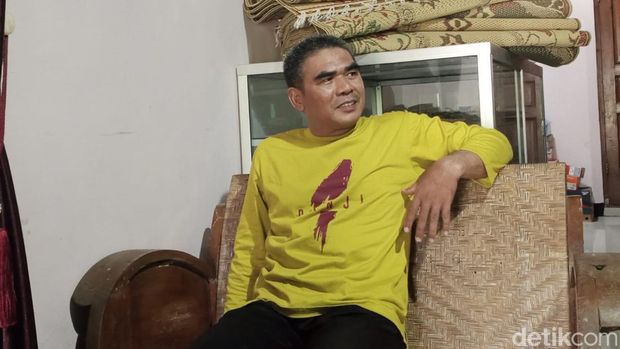 Slamet selaku pemerhati wayang kulit.