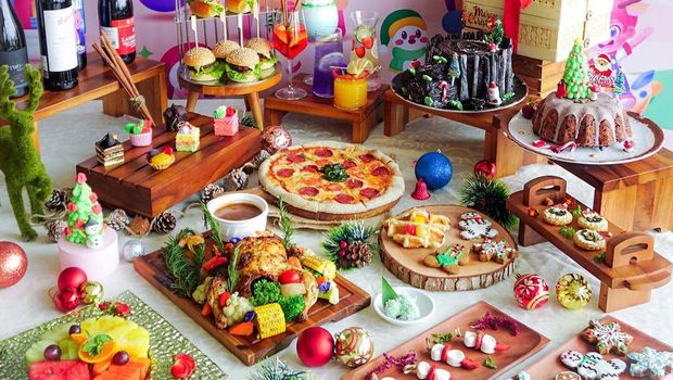 Tahun baruan di Harris Hotel & Conventions.