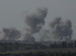 Jet Tempur hingga Drone Israel Bombardir Gaza Saat Tahun Baru