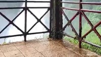 Air Terjun Telun Berasap di Jambi.