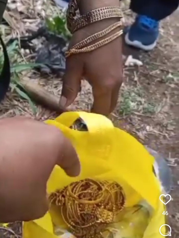 Video penemuan diduga perhiasan emas di RPH Mulo, Gunungkidul.