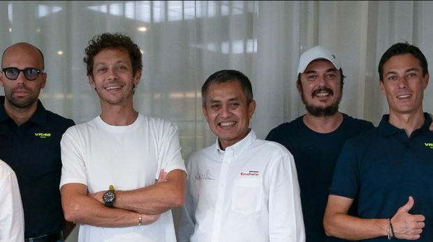 VR46 Racing Team dan Pertamina Lubricants.