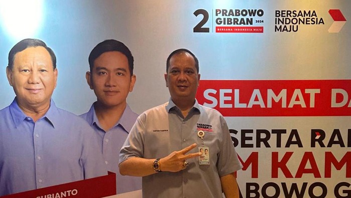 Wakil komandan tim golf TKN Haryara Tambunan