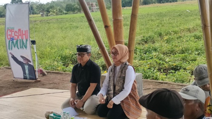 Cak Imin di Banyuwangi (Dwi/detikcom)