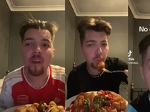 Duh! TikToker Ini Pamer Makan Tanpa Dikunyah yang Bahayakan Kesehatan