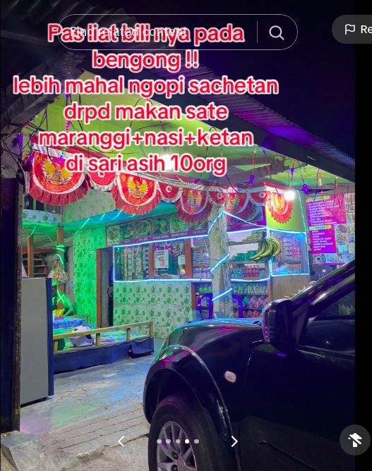 Getok harga di warkop Puncak