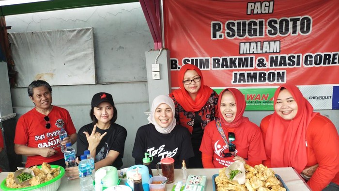 Istri calon presiden (Capres) nomor urut tiga Ganjar Pranowo, Siti Atikoh