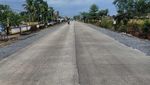 Jalanan Viral di Lampung Tengah: Dulu Kubangan, Beton Mulus Kemudian