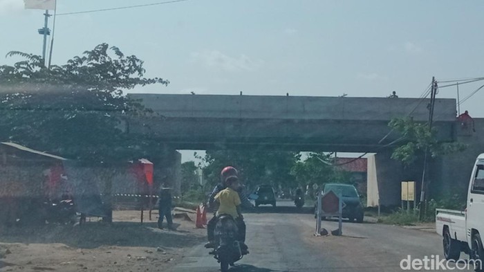 Jembatan tol Jogja-Solo di Kecamatan Ngawen, Klaten. Foto diunggah pada Kamis (28/12/2023).