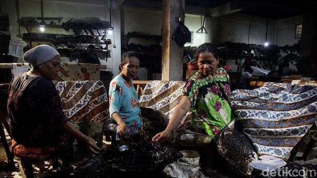 Kampung Batik Kauman di Pekalongan